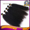Afro Curl Virgin Remy Human Hair Brazilian Weave